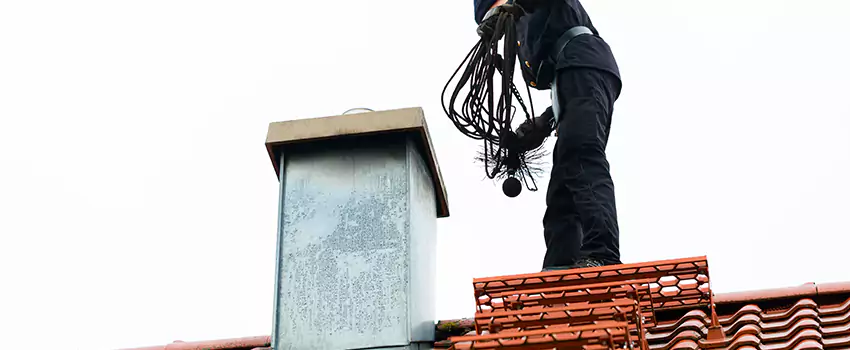 Chimney Brush Cleaning in Woburn, Massachusetts