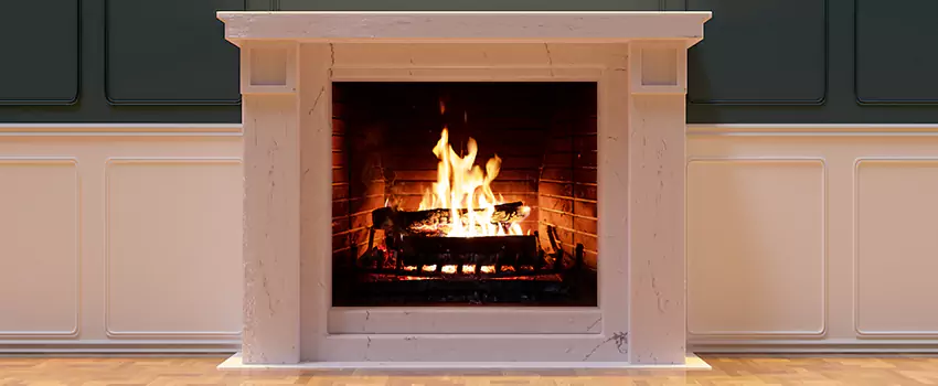 Decorative Electric Fireplace Installation in Woburn, Massachusetts