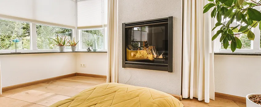 Residential Fireplace Ceramic Glass Installation in Woburn, MA
