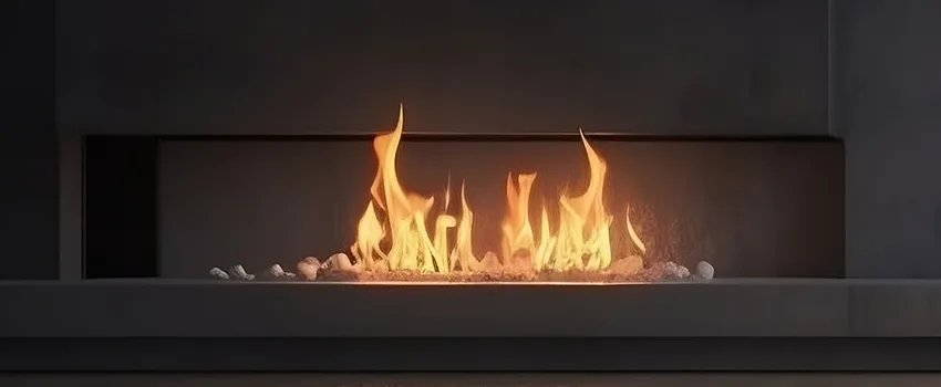 B-Vent Gas Fireplace Installation in Woburn, MA