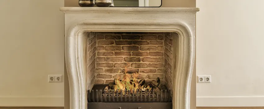 Vintage-style Fireplace Redesign in Woburn, Massachusetts