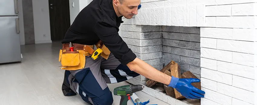 Fireplace Damaged Damper Frame Repair Services in Woburn, Massachusetts