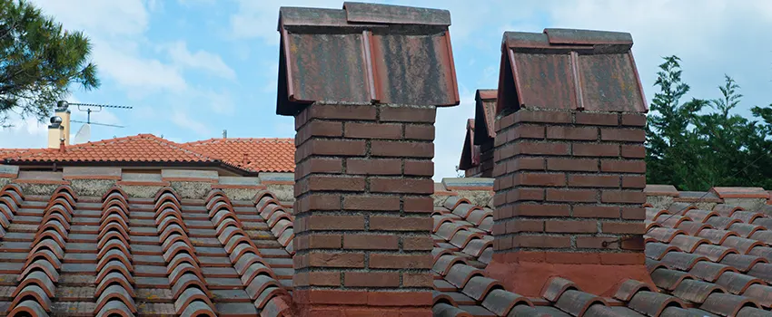 Chimney Maintenance for Cracked Tiles in Woburn, Massachusetts